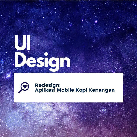 Re-Design Kopi Kenangan Mobile App